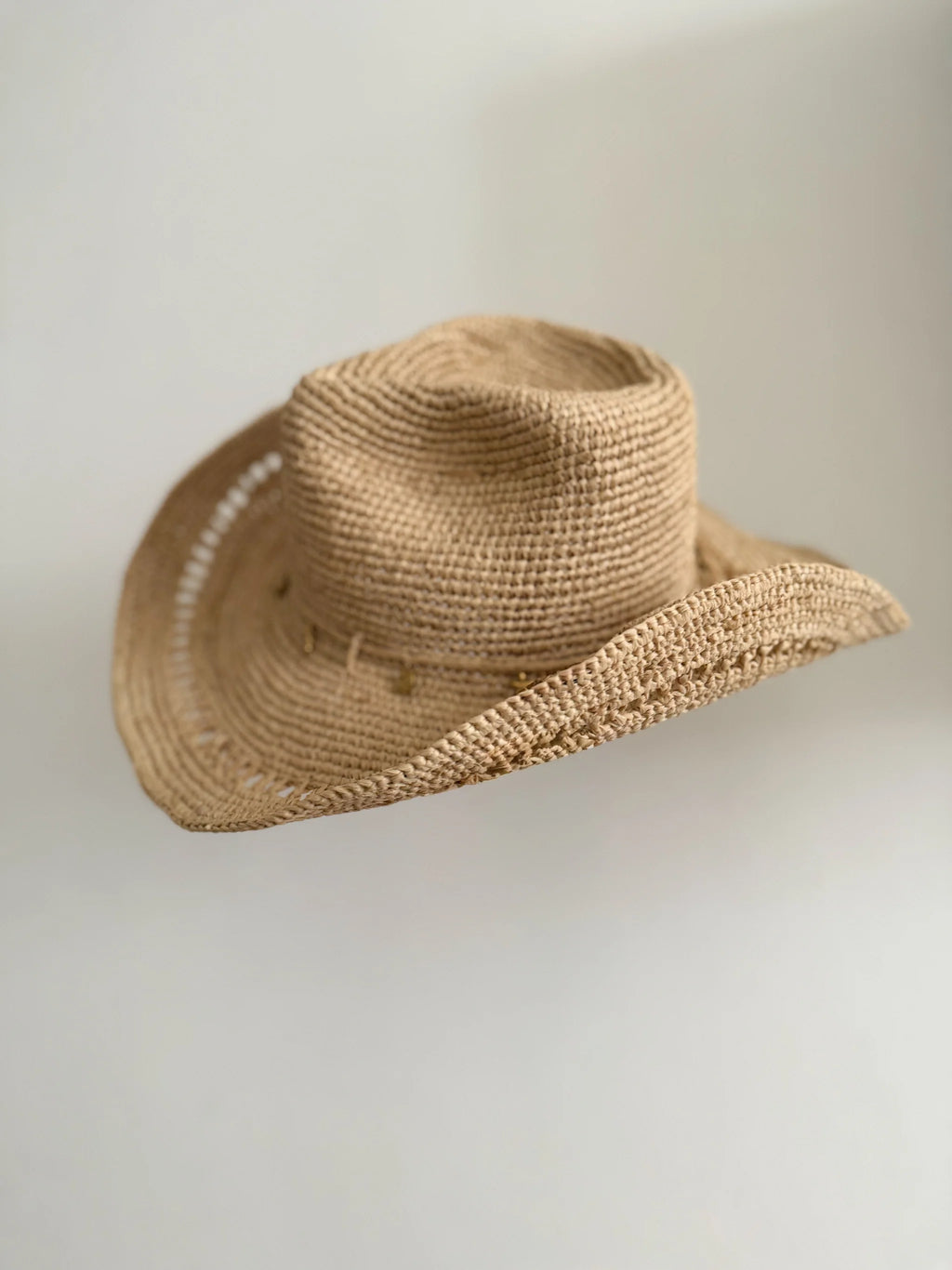 Chapeau Cow-Boy en Raphia Masoandro