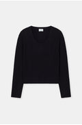 Pull col évasé