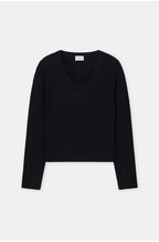 Pull col évasé