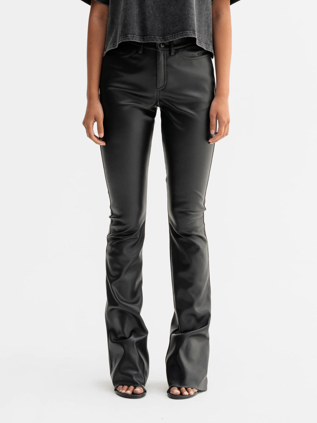 Pantalon similicuir Aiko