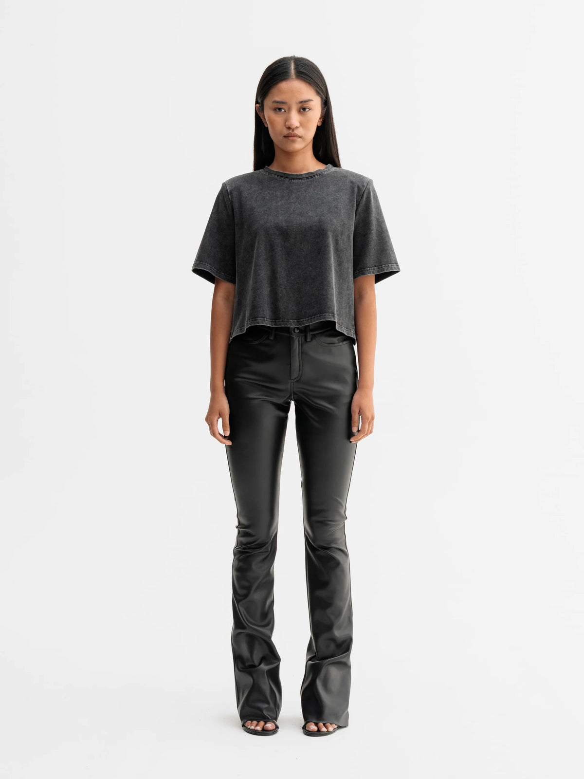 Pantalon similicuir Aiko