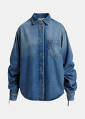 Chemise en denim bleue Juzy