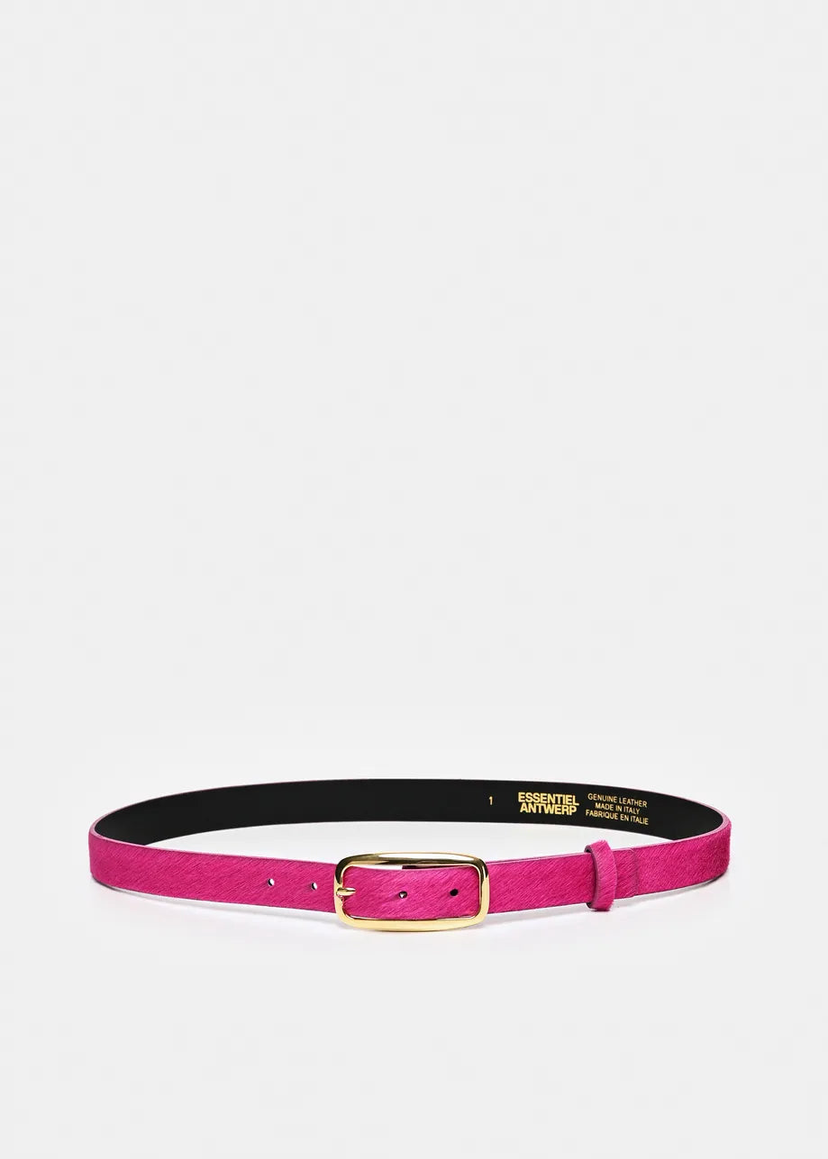 Ceinture en cuir texturé