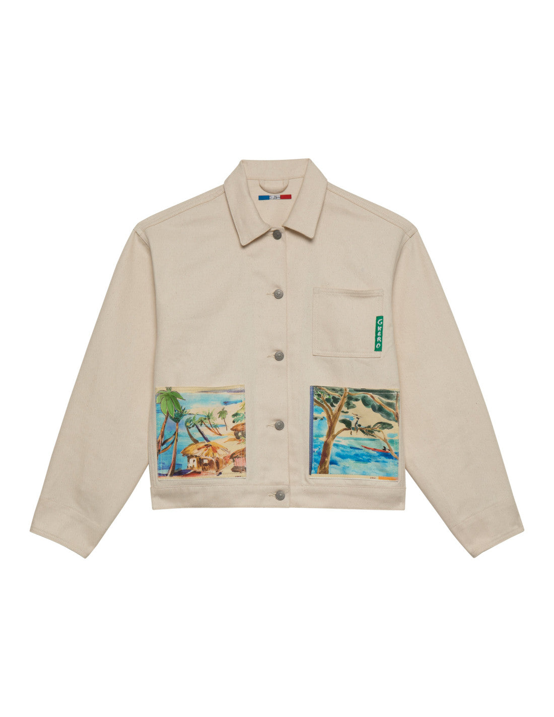 Veste en jean Cabane