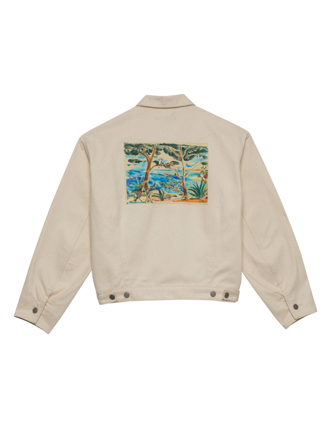 Veste en jean Cabane