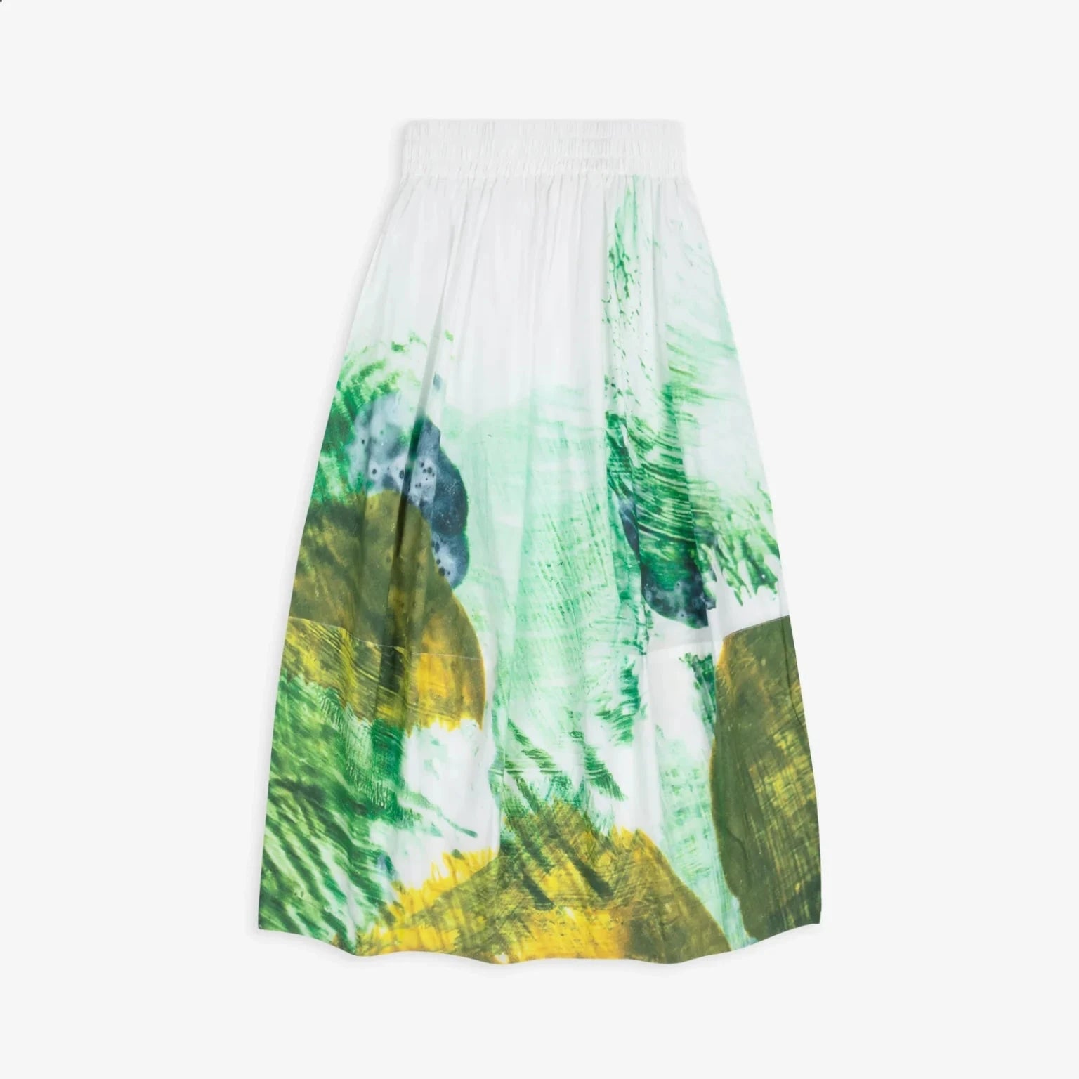 jupe juju blur Talking Walls coton imprime artistique taille elastique femme