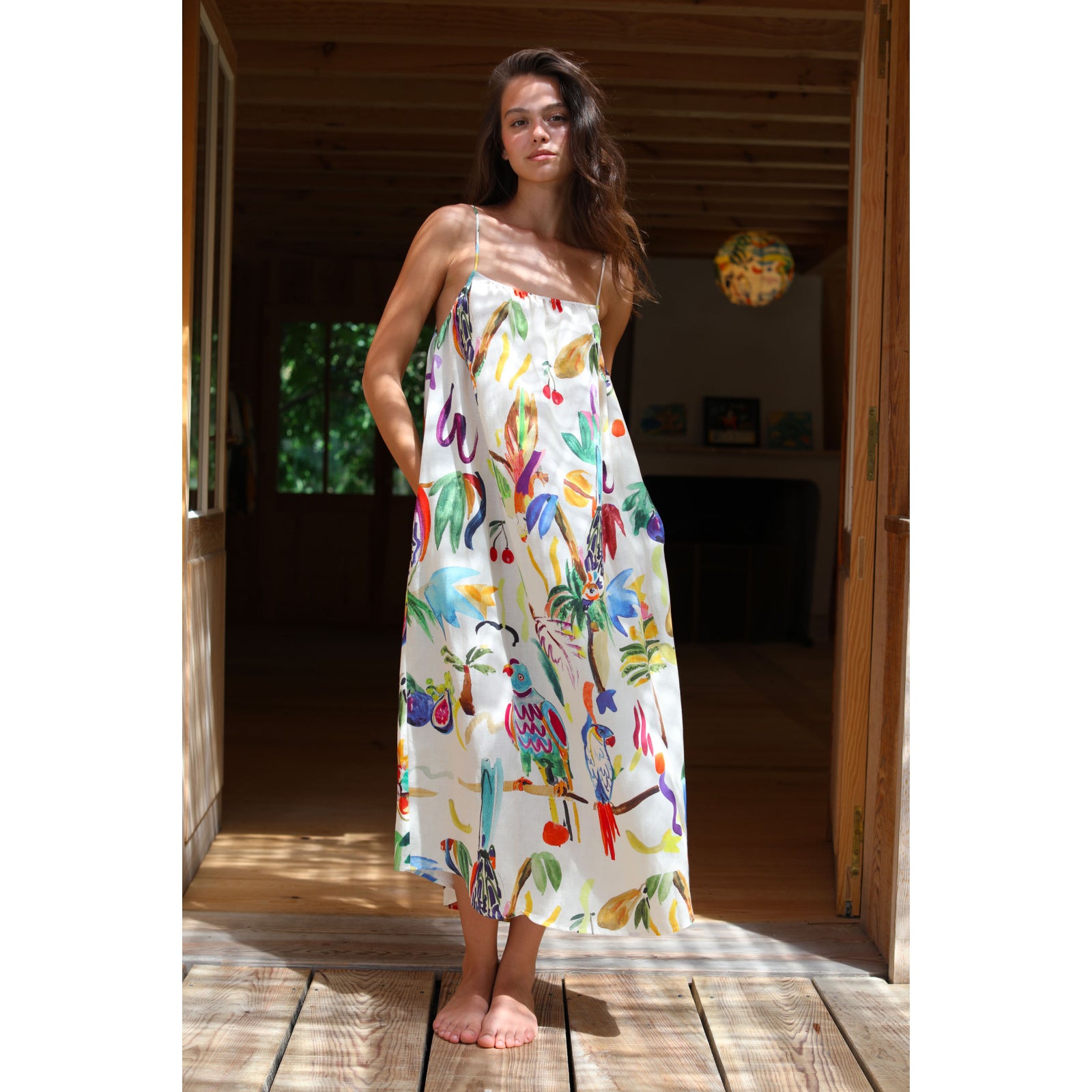 Robe Poppy Perruches