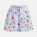 short essentiel antwerp jelena coton taille haute broderies fleurs paillettes perles