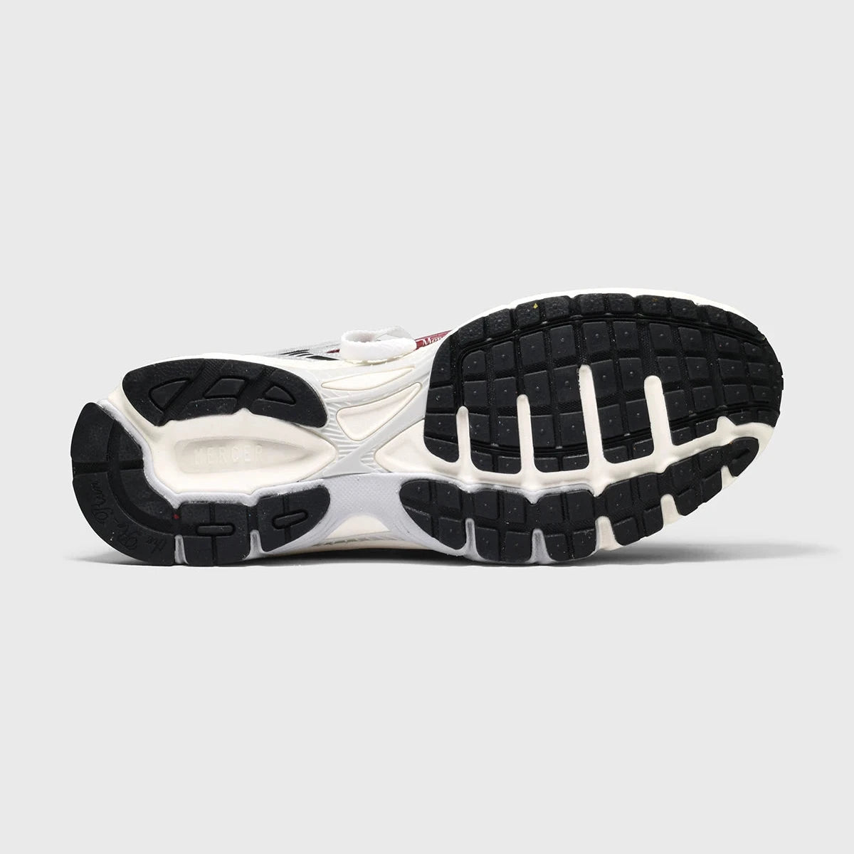 semelle sneakers Mercer Re Run White Silver EVA caoutchouc recyclé détail