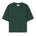 t shirt relaxed closed femme coton vert coupe decontractee jersey premium